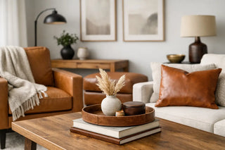 How to Decorate With Leather Accents