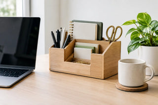 How to Create Polished Desk Storage That Works