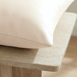 Luxe Saddle Wrinkleless Leather Throw Pillow | Ultra‑Plump Fill | Buttery Soft Feel | Easy‑Clean Cushion | Square (DG)