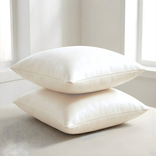 Luxe Saddle Wrinkleless Leather Throw Pillow | Ultra‑Plump Fill | Buttery Soft Feel | Easy‑Clean Cushion | Square (DG)