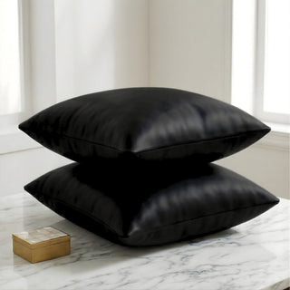 Luxe Saddle Wrinkleless Leather Throw Pillow | Ultra‑Plump Fill | Buttery Soft Feel | Easy‑Clean Cushion | Square (Ca)