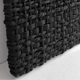 3D Modern Woven Texture White Wall Art | Dimensional White Wall Decor | Contemporary