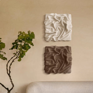 3D Textured Wall Art Set | Abstract Relief Panels | Modern Minimalist Decor