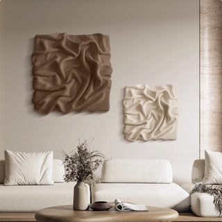 3D Textured Wall Art Set | Abstract Relief Panels | Modern Minimalist Decor