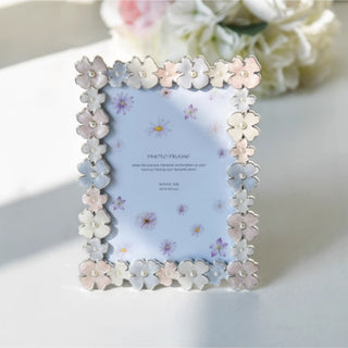 Blossom Picture Frame | Shabby Chic Pastel Floral Decor