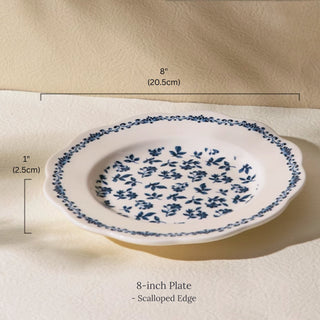 Chinoiserie Porcelain Dinnerware | Classic Blue & White Floral Pattern | Elegant & Timeless Table Setting