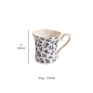 Chinoiserie Porcelain Dinnerware | Classic Blue & White Floral Pattern | Elegant & Timeless Table Setting