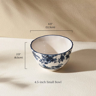 Chinoiserie Porcelain Dinnerware | Classic Blue & White Floral Pattern | Elegant & Timeless Table Setting