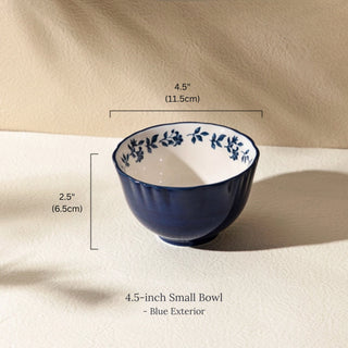 Chinoiserie Porcelain Dinnerware | Classic Blue & White Floral Pattern | Elegant & Timeless Table Setting