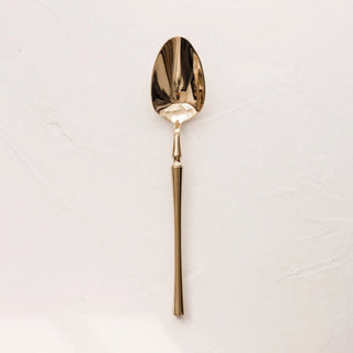 Luxury Gold Finish Cutlery Set | Modern Stainless Steel Flatware for Elegant Dining