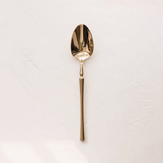 Luxury Gold Finish Cutlery Set | Modern Stainless Steel Flatware for Elegant Dining