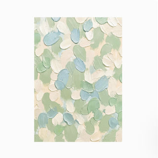Sculptural Brushstroke Wall Art | 3D Impasto Effect | Neutral Beige & Cream Painting